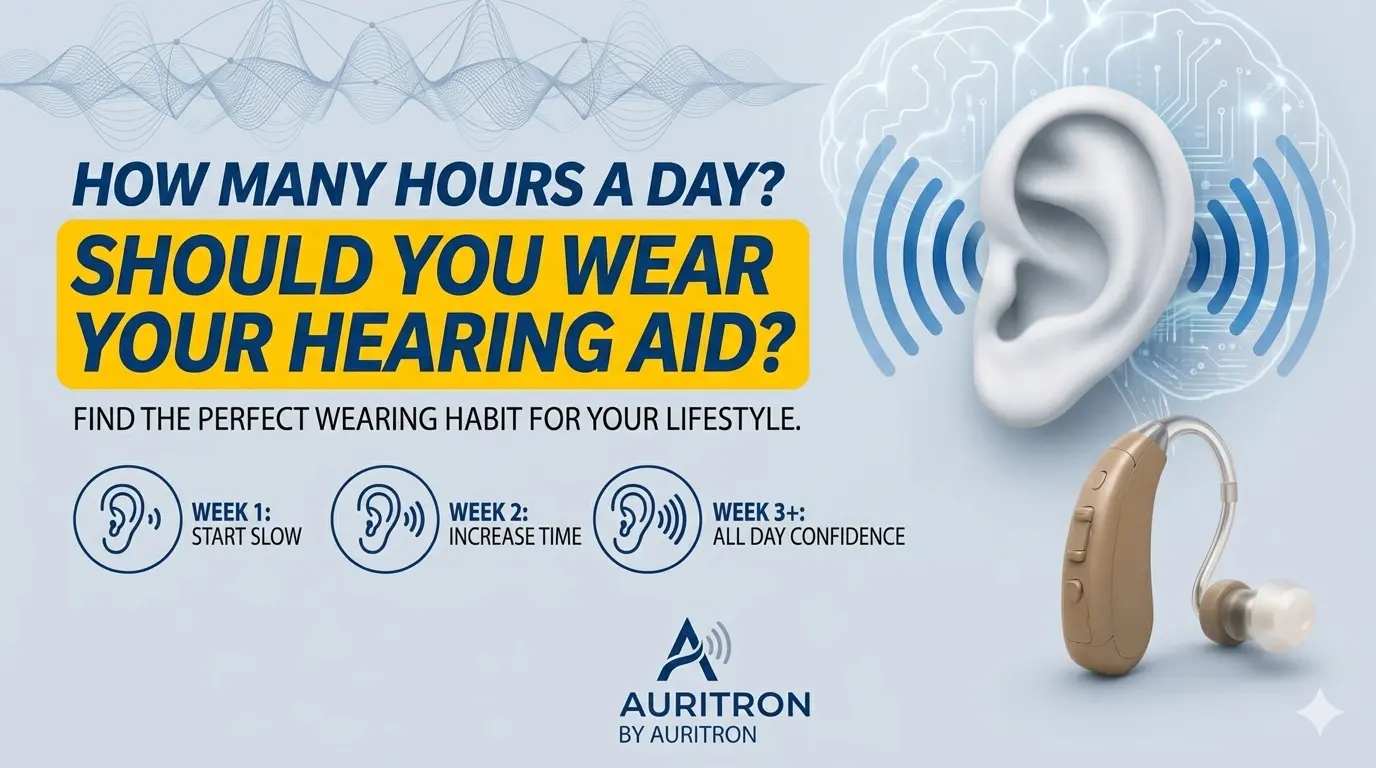 How many hours a day should you wear your hearing aid