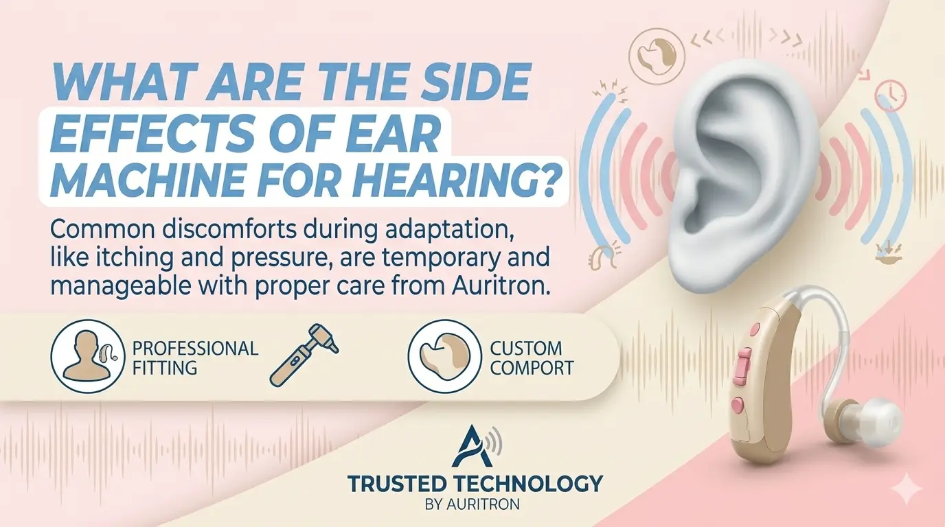 What are the side effects of ear machine for hearing?