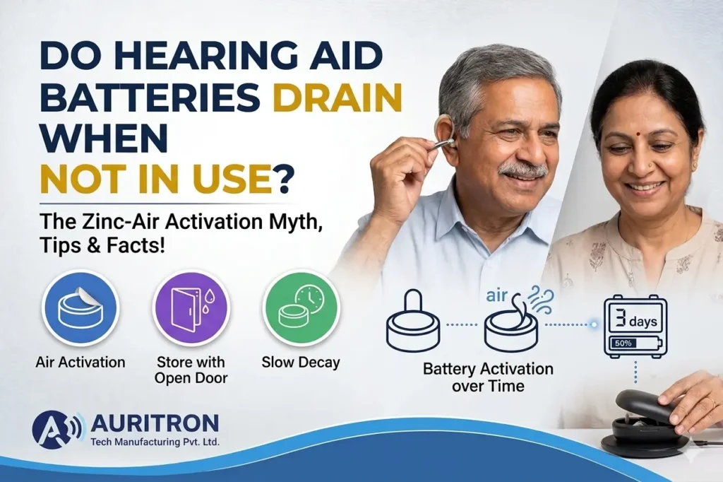Do Hearing Aid Batteries Drain When Not in Use?