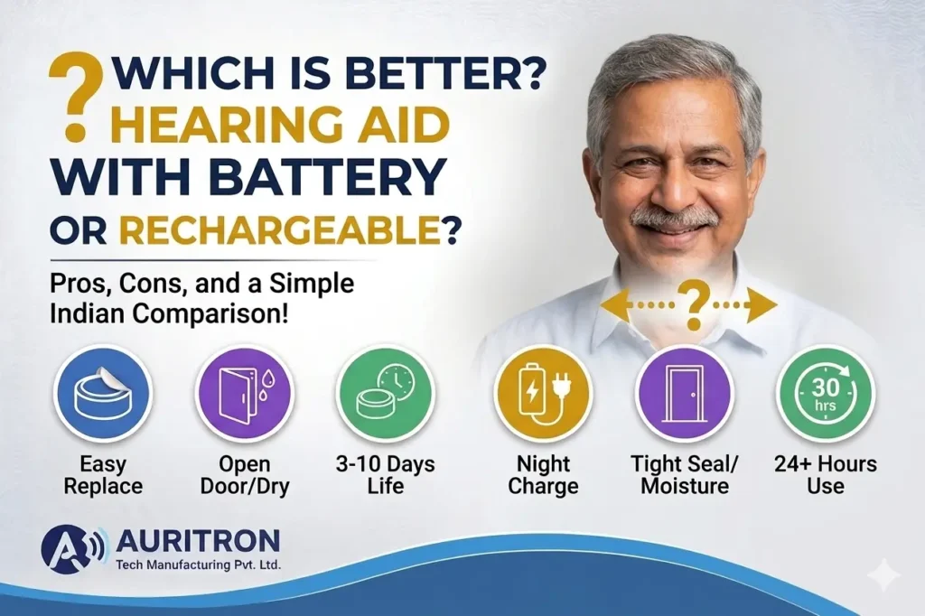 Which Is Better: Hearing Aid With Battery or Rechargeable?