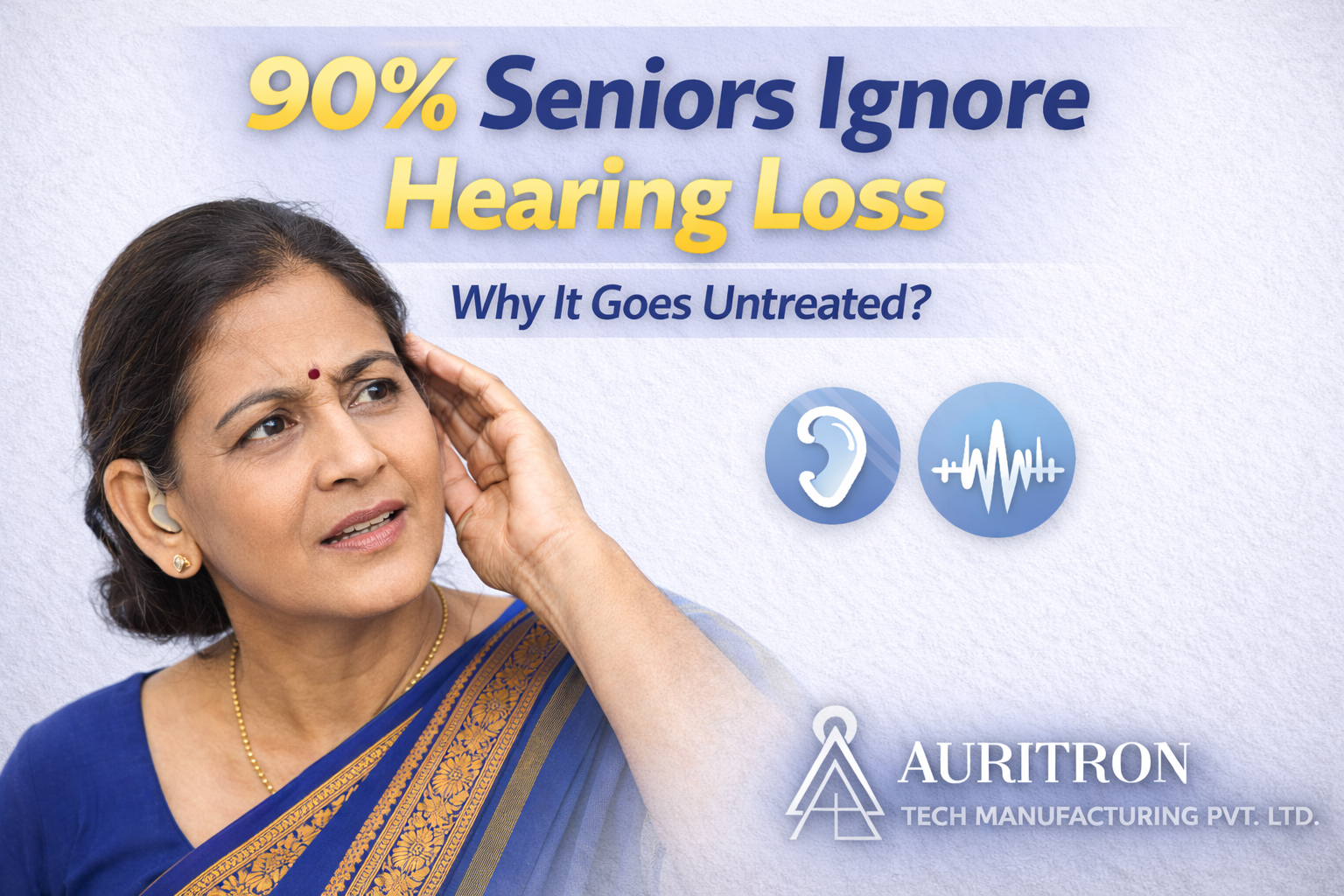 Why 90% of Indian Seniors Go Untreated for Hearing Loss
