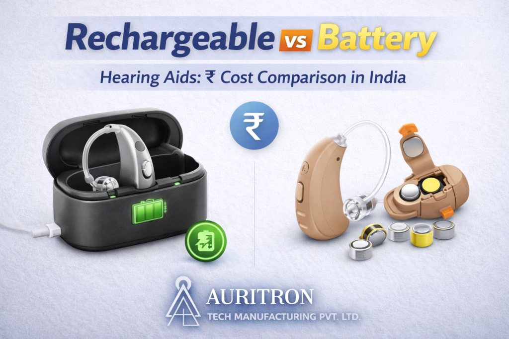 Rechargeable vs Battery Hearing Aids: Total Cost Comparison in India