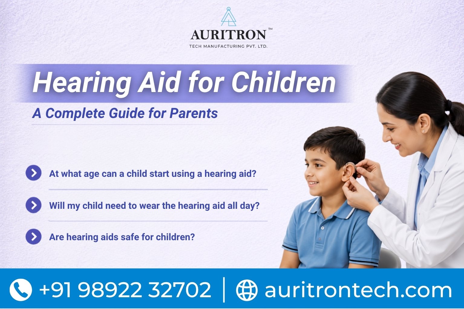 Hearing Aid for Children: Benefits, Types & Care Guide